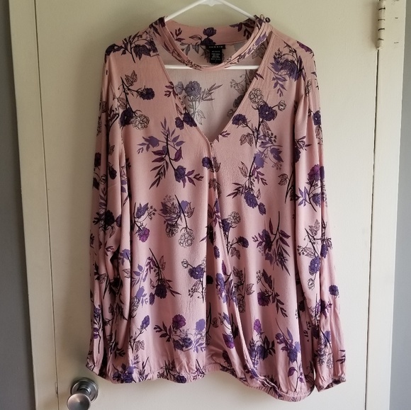 torrid Tops - Pink & Purple Blouse